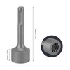 Ground Rod Driver Bits Socket Steel, Easy Install Sturdy Light