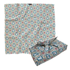 FabRap Teal Single Sided Reusable Gift Wrap