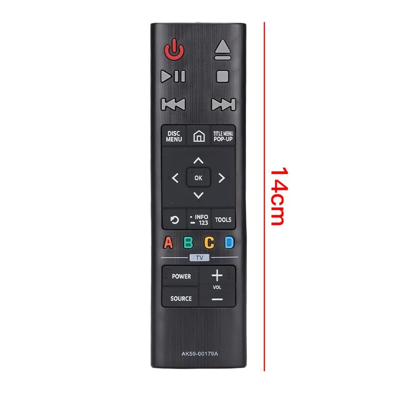 Laroal Remote Control Player Replacement Remote Control Suitable for UBDK8500