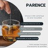 PARENCE – Infusore cilindrico in acciaio inox – Filtro da
