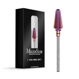 MelodySusie Professional Tornado Nail Cutter Bits 3/32 Inch Carbide Tungsten Multifunctional Cutter Bits, Nail Cutter Attachments for Manicure/Pedicure/Cuticle/Gel Polishing