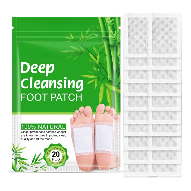 Parches Detox Pies + Limpieza Natural Noche | Kit 60