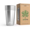 Greens Steel #1 Premium Stainless Steel Cups 16 oz/ 475ml