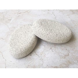 2 Pieces Natural Pumice Stone for Feet Foot Care Hands Body Pedicure Peeling Tools for Dead and Hard Skin