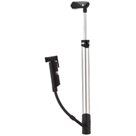 Topeak Road Morph G Bike Pump with Gauge, Black, Silver, Large x w x h ﻿35 x 5.7 x 2.8 cm/ 13.8” x 2.2” x 1.1”, TRP-3G