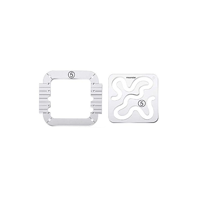 Free Motion Quilting Template Quilting Frame for Domestic Sewing Machine