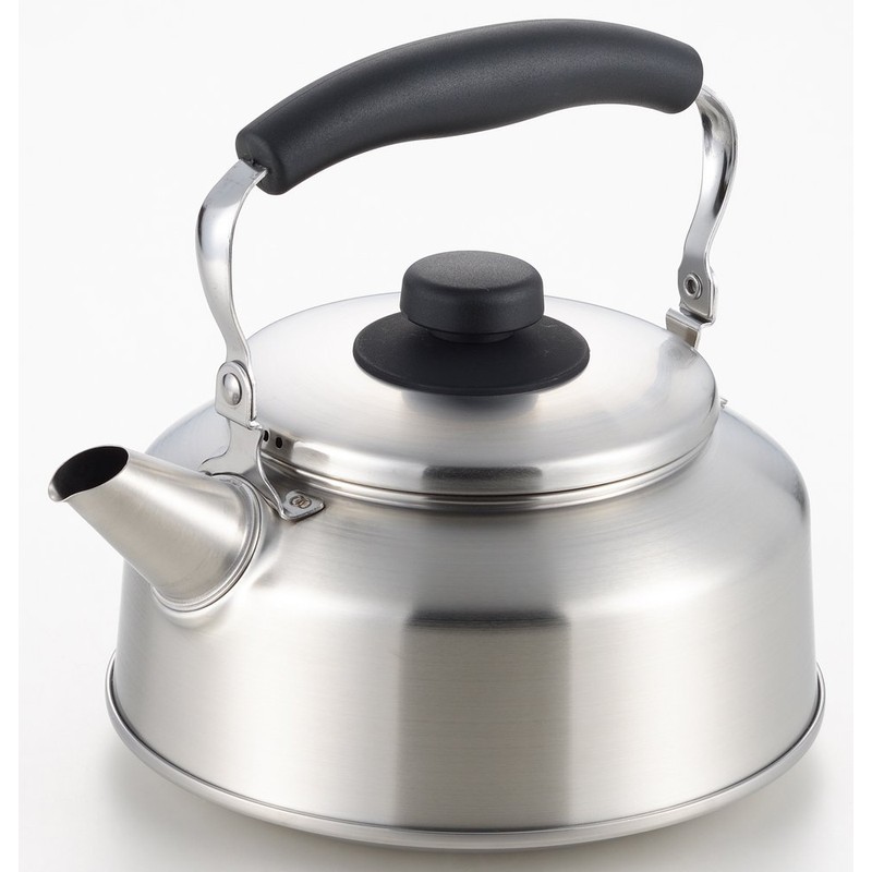 Yoshikawa YJ1815 Wide Mouth Kettle, Silver, 0.9 gal (2.6 L)