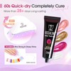 ROSALIND Poly Nail Gel Colors Kit -14 Colors +72 Nail