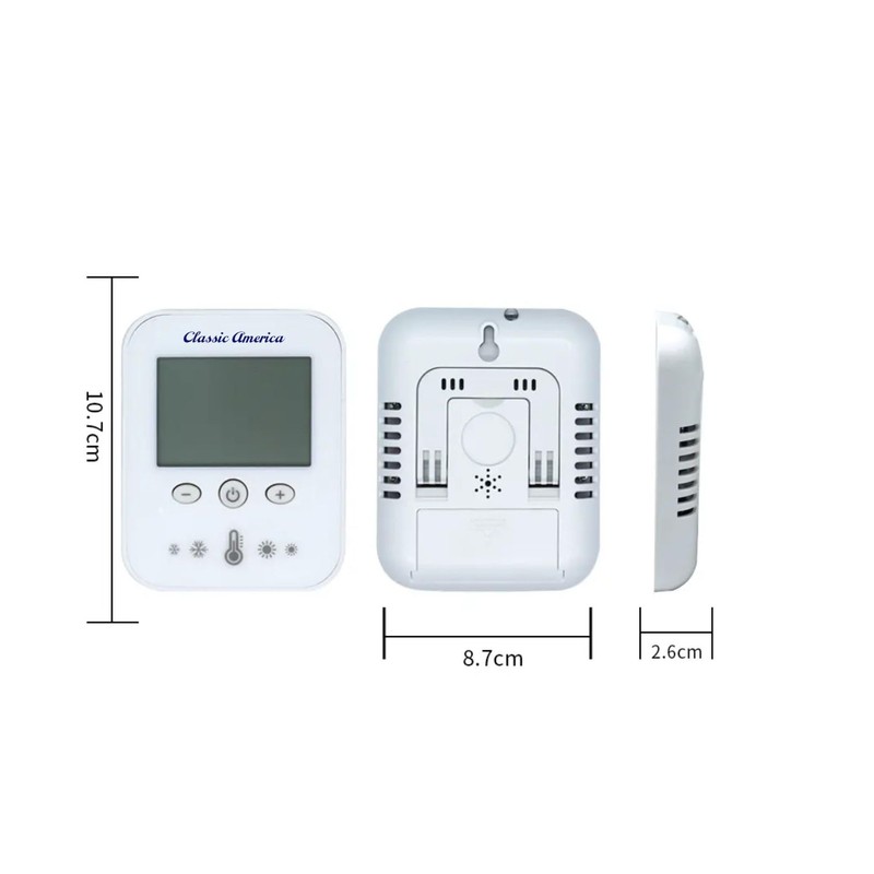 Classic America KT-THR01 Thermometer Hygrometer and Mini Split Remote Control