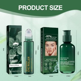 LFCFBH 2PCS Skin Firming Serum, Rejuvenating Skin Firming Cream for Face and Neck, Moisturizing and Repairing (90 ML)