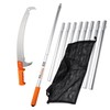 EZ Smart 14-Inch Lightweight Manual Pruning Saw with 21-Foot Extension