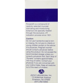 Ponaris Nasal Emollient 1 Ounce Natural Cold Relief for Nasal Dryness Congestion