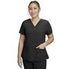STAT MEDICAL WEAR Women Scrub Set, V-Neck Top with 3