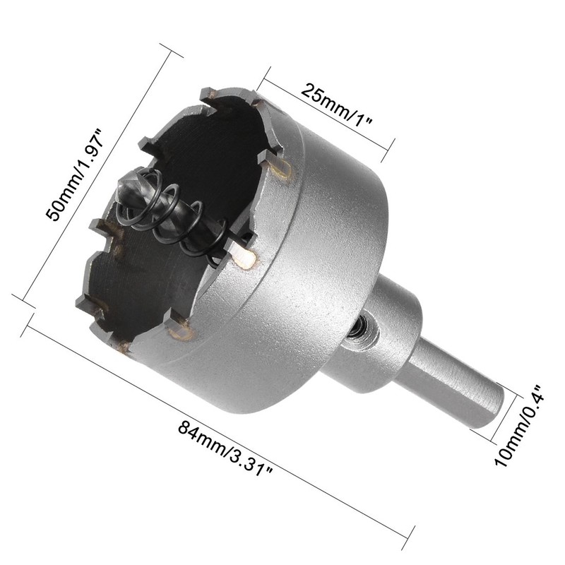 sourcing map Carbide Hole Cutter, Hole Saws for 2 mm