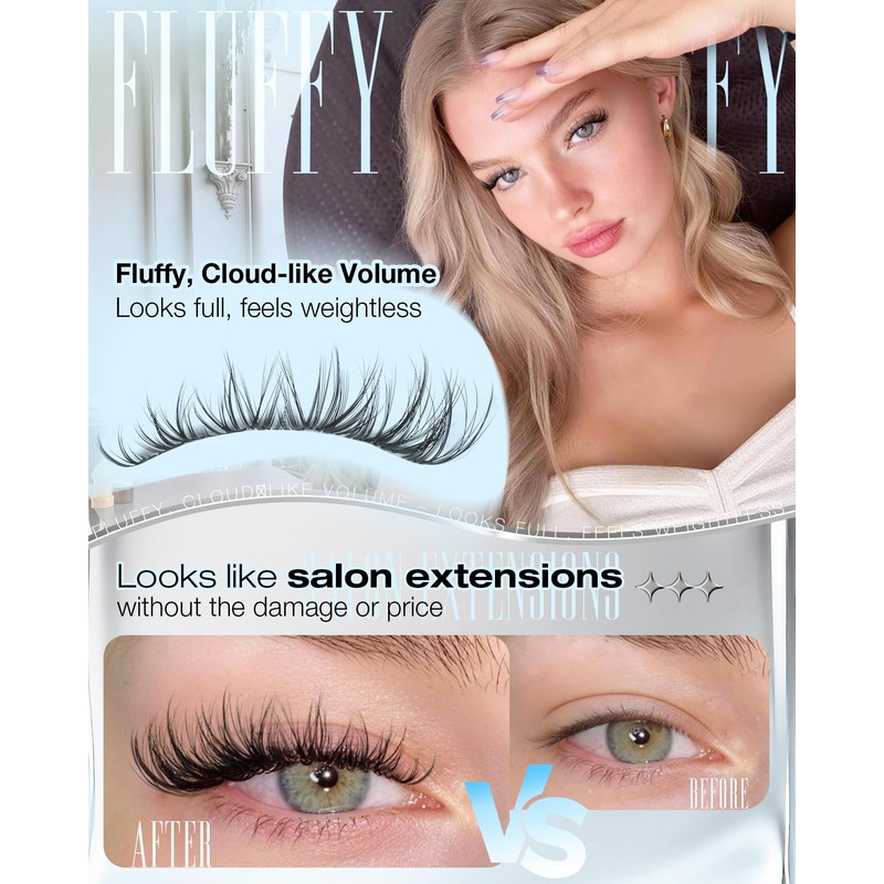 Spider Lash Clusters Breeze Fluffy Eyelash Clusters