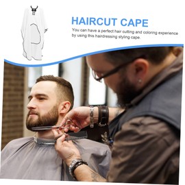 Mikinona Hair Cutting Cape for Men and Women Unisex Hairdresser Gown and Anti-Static Barber Cape for Hair Styling and Coloring Lightweight Salon Apron for