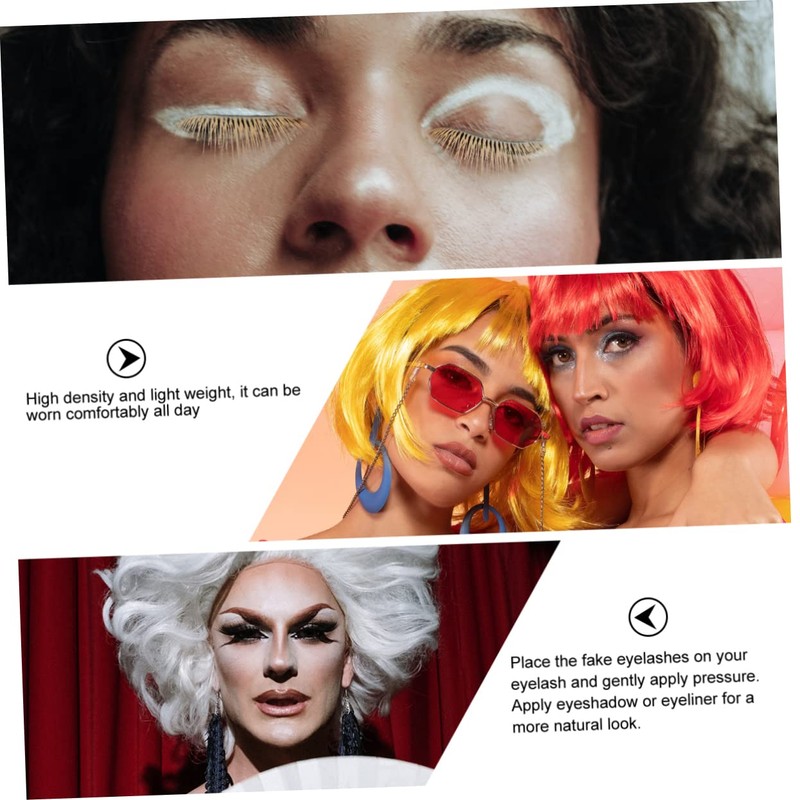 Beavorty 3 Pair Performance Lashes False Wispy Eyelashes Magnetic Lash