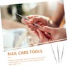 Healeved 3Pcs Stainless Steel Double-Ended Toenail Removal Tool Set Professional