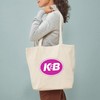 CafePress K&B Logo Tote Bag Natural Canvas Tote Bag, Reusable