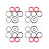 Lesurey 4Pcs Cylinder Seal Kit PT5252 AM118390 Compatible with John