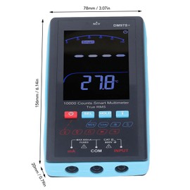 Smart Multimeter, 3.5in LCD Display Digital Multimeter Intelligent Fully Automatic Test and Maintenance Meter Multifunctional High, Multi Testers