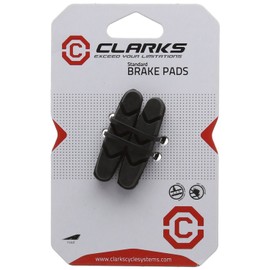 Clarks Road Brake Pads Replacement Insert Pads for Campagnolo, Record Athena and Chorus, 52 mm