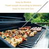 Nanddi Extendable Fork, Durable Stainless Steel Telescopic Fork Retractable Dinner