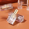 CALLARON Lipstick Tube Transparent Refill Container Plastic Rotating Lipstick Refill