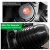 2 PCS Car Headlight Dust Covers, 100mm 4" Vehicle LED