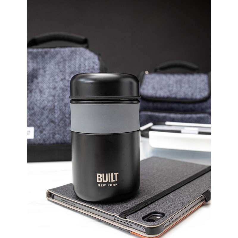 BUILT Food Flask, Vacuum Insulated Food Flask for Hot and
