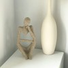 Hosoncovy Resin Thinker Statue Thinker Sculpture Thinker Figurine Thinker Ornament
