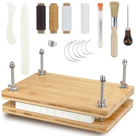 Eohcofys Book Binding Kits, Book Press Binding Materials Tools Bookbinding Kit for Beginners 11.6 x 7.9 Inch