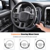 Customized Steering Wheel Cover for 2012-2018 Dodge RAM 1500/2500/3500/4500