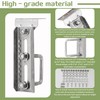 KATUNA 4Pcs 8" Stainless Steel Swivel Bunk Bracket Kit -