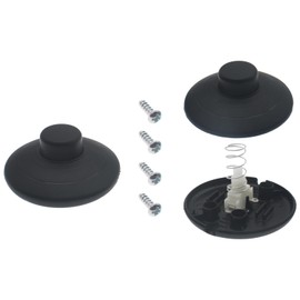 HAJXZH 4 PCS Foot Switch for Floor Lamp Foot Pedal Swith Replacement Inline Switch for Lamp Cord Step ON Off Spring Push Button, for Control Floor Lamp Extension Cord Parts