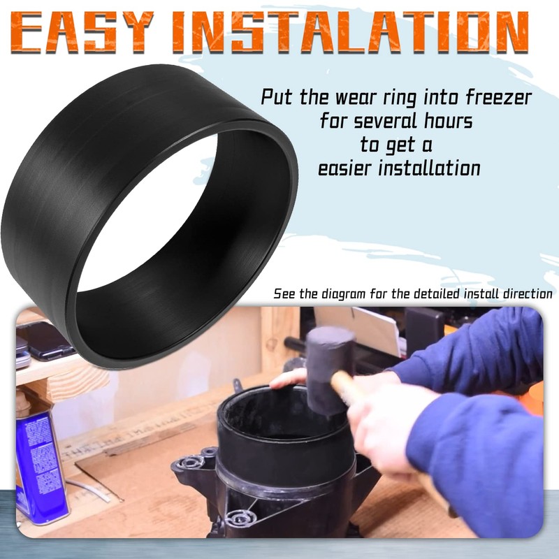 Complete Jet Pump Rebuild Kit and Impeller Removal Installation Tool
