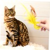 BESPORTBLE 4pcs Interactive Cat Rattan Balls with Bells Durable Weave