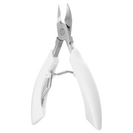 VOCOSTE Cuticle Nipper, Cuticle Nipper, Cuticle Nipper, Cuticle Treatment, Nail Care, Stainless Steel, 5.1 x 3.1 inches (13 x 8 cm), White