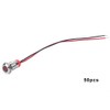 50pcs IP65 Waterproof BEM-10C High Quality Metal Warning LED Light