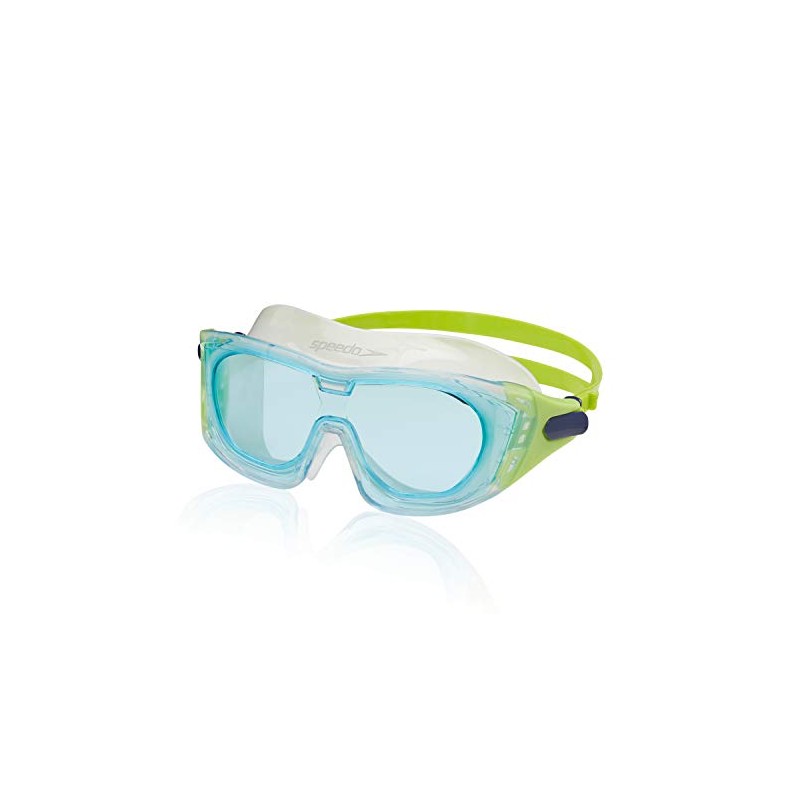 Speedo Unisex-Child Swim Goggles Proview Mask, Clear/Celeste