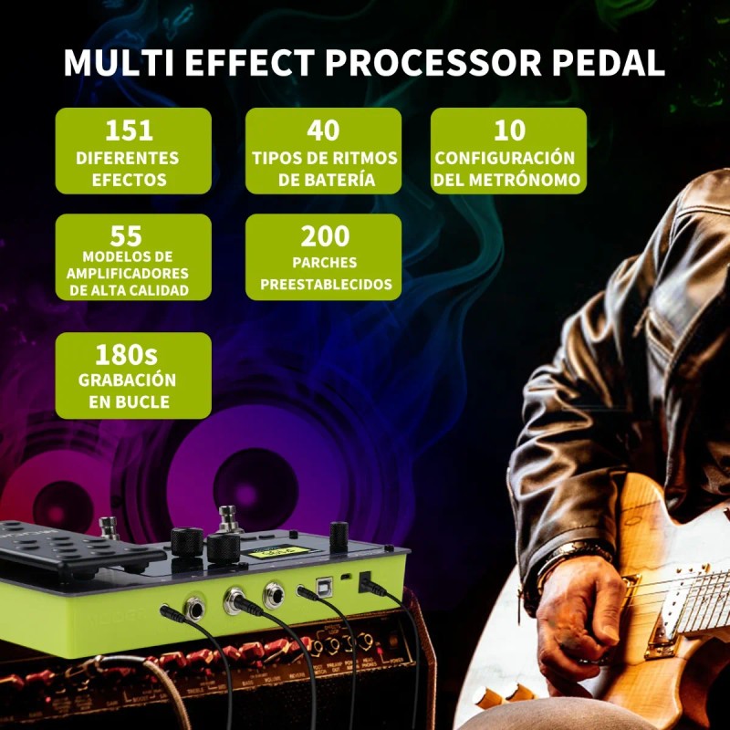 Pedal De Efectos Mooer Ge150 Amp