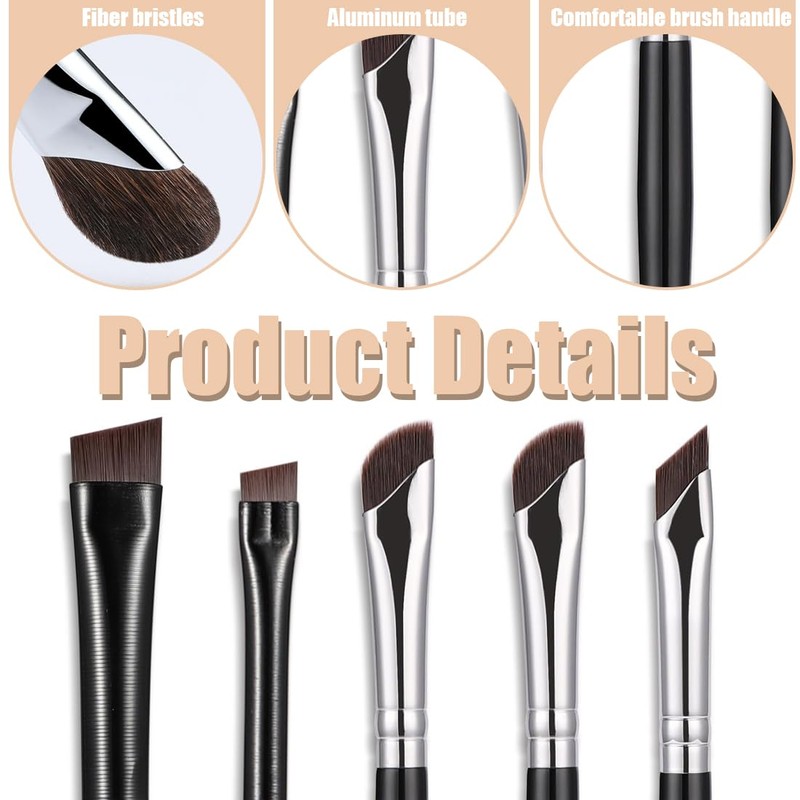 5 Piece Eye Brush Set Makeup Eyeshadow Brush Set Makeup