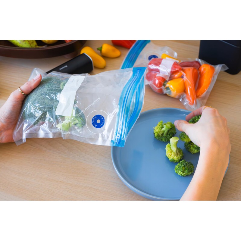 Huslog Electric Wireless Vacuum Pump for Vacuum Bags + 5