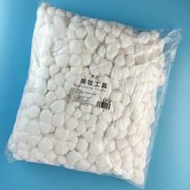 Multi-purpose Cotton Balls - Large Bag for Beauty, Household, Baby Care & Application Packaging 10ea