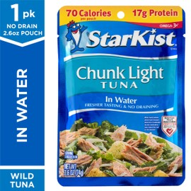 StarKist Chunk Light Tuna in Water - 2.6 oz Pouch