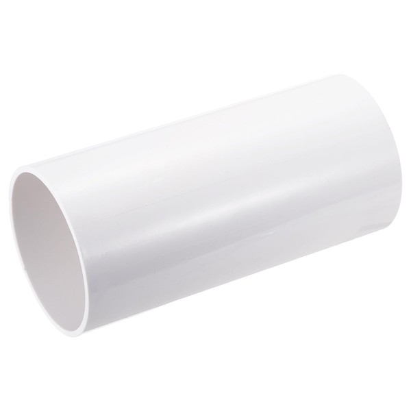 PATIKIL 5" OD Straight Inline Duct Connector, PVC Plastic Dryer