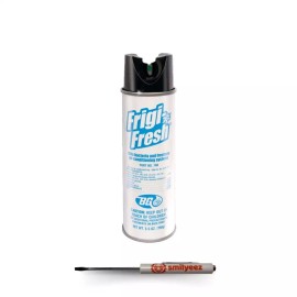 TubeANew BG Frigi-Fresh AC Cleaner and Freshener Spray (5.5 oz.) 708 & Pocket Screwdriver - 6 Cans