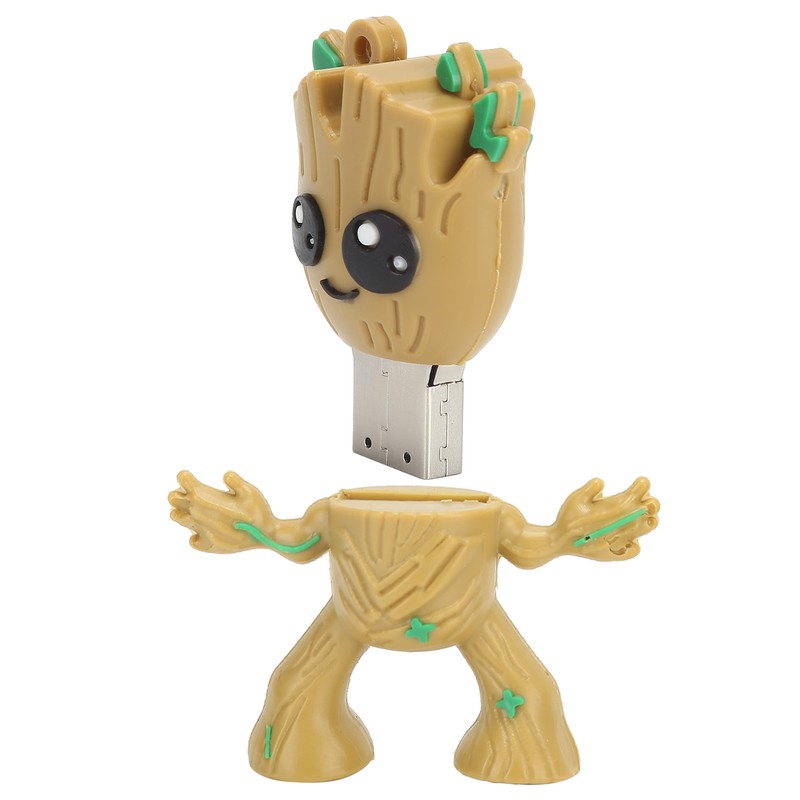 Cartoon U Disk Tree Man Doll Appearance High Speed Bulk