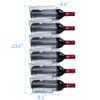 Sutekus 6 Pack Stackable Wine Rack Wine Holder Water Bottle