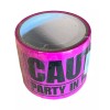 Island Dogs Birthday 3" Party in Progress Warning Caution Tape